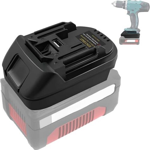 6166gxIpYpL._AC_SX569_ Adapter akumulatora do Einhell 18 V konwerter akumulatora do elektronarzędzi Makita 18 V