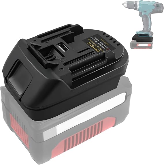 Adapter akumulatora do Einhell 18 V konwerter akumulatora do elektronarzędzi Makita 18 V