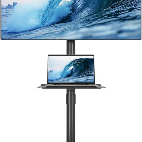 Stojak pod telewizor BONTEC FN411, obciążenie do 60 kg, 23-60 cali