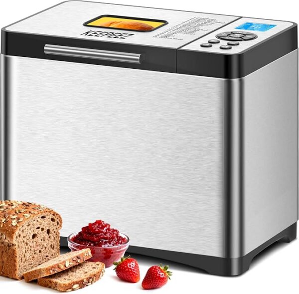 81OuQcz-inL._AC_SX679_ Wypiekacz do chleba Keepeez MBF-016 srebrny 650 W