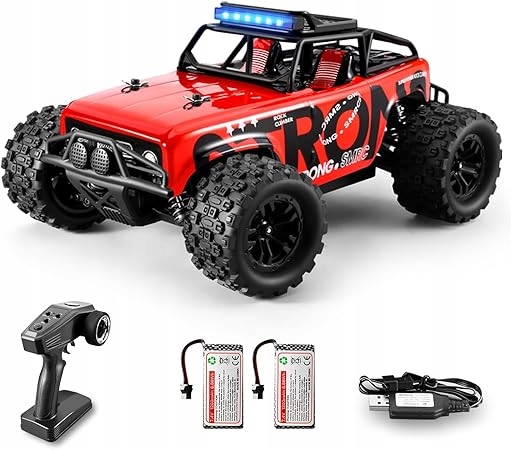 Auto-terenowe-zdalnie-sterowane-1-18-40-km-h-4WD-2-akumulatory-60-min-jazdy Auto terenowe zdalnie sterowane 1:18 40 km/h 4WD 2 akumulatory 60 min jazdy