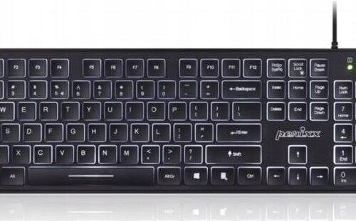 CZARNA-KLAWIATURA-PODSWIETLANA-PERIXX-ERGONOMICZNA-qwertz CZARNA KLAWIATURA PODŚWIETLANA PERIXX ERGONOMICZNA qwertz