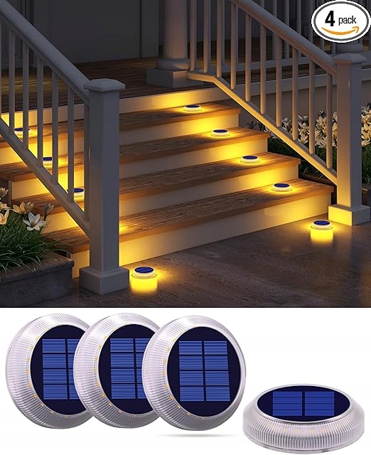 DETARZINLED-Solarne-lampy-Ogrodowe-LED-6szt-Auto-ON-OFF-Sensor DETARZINLED Solarne lampy Ogrodowe LED 6szt Auto ON/OFF Sensor