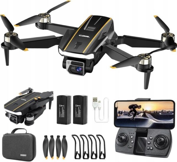 Dron silnikowy bezszczotkowy kamera WiFi FPV Quadcopter ZESTAW CHUBORY A68