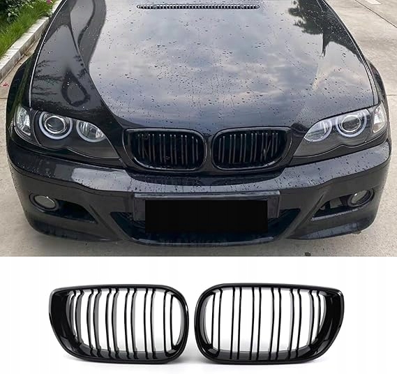 Grill-chlodnicy-do-BMW-serii-3-E46-4-Door-2002-2005 Grill chłodnicy do BMW serii 3 E46 4 Door 2002-2005