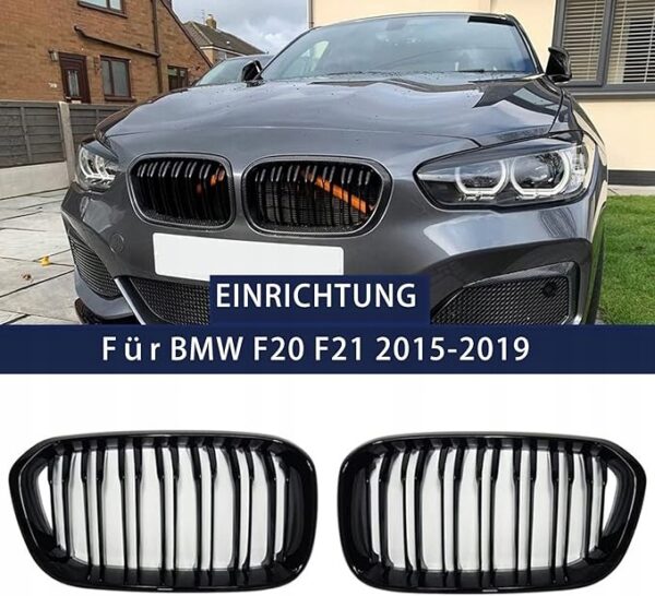 Grill-nerki-BMW-serii-1-F20-F21-2015-2016-2017 Grill (nerki) BMW serii 1 F20 F21 2015 2016 2017
