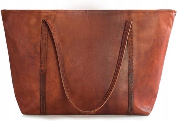 Leabags-torebka-skora-naturalna-brazowy-Marka-Leabags Leabags torebka skóra naturalna brązowy