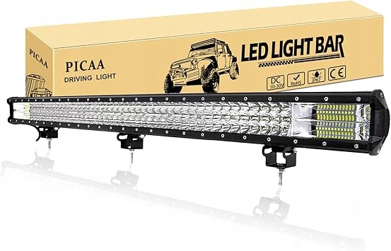 Listwa-swietlna-LED-PICAA-potrojny-rzad-39-cali-540-W-dalekiego-zasiegu Listwa świetlna LED PICAA, potrójny rząd, 39 cali, 540 W, dalekiego zasięgu