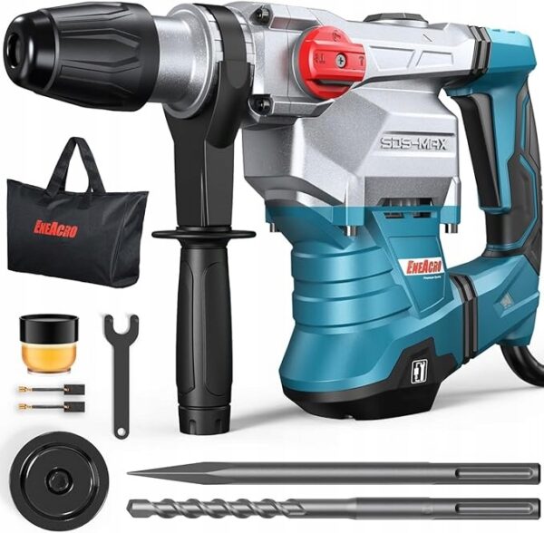 Młot Udarowo-Obrotowy ENEACRO SDS-Max 1500W 12J 3-Tryby