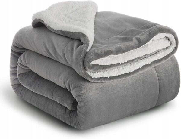 Narzuta-Bedsure-mikrofibra-150-cm-x-200-cm-szary-Kod-producenta-45789 Narzuta Bedsure mikrofibra 150 cm x 200 cm szary