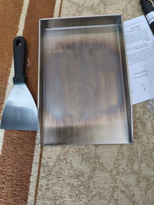 Plyta-grillowa-Plancha-ze-stali-nierdzewnej-30-x-20-cm-Kod-producenta-8710449938124 Płyta grillowa Plancha ze stali nierdzewnej, 30 x 20 cm