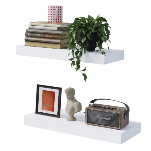 Polka-Bontec-17-5-x-42-5-cm-bialy Półka Bontec 17,5 x 42,5 cm biały