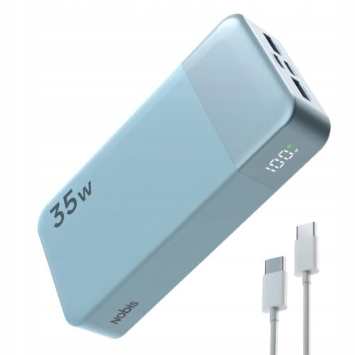 Powerbank NOBIS 20000 mAh niebieski
