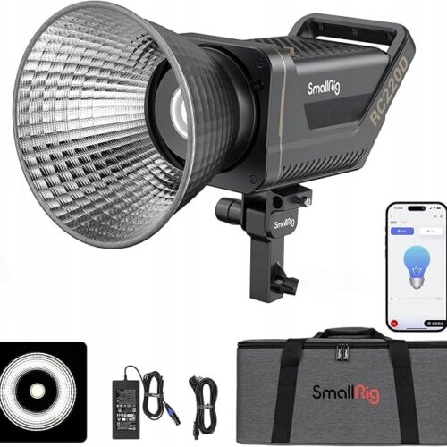 SMALLRIG RC 220D 220W Lampa wideo LED 98700 LUX