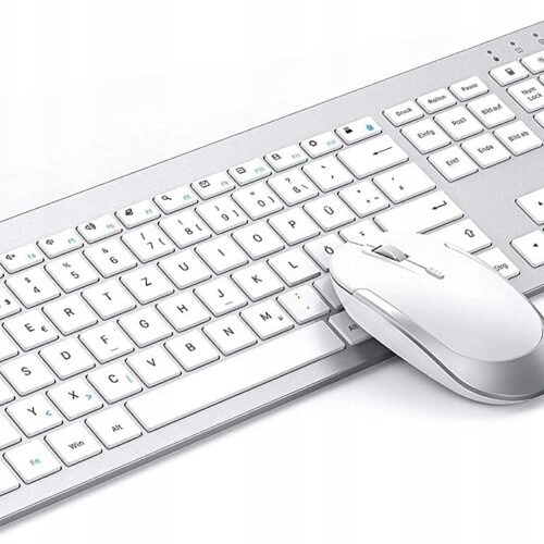 Seenda SK38-3 Zestaw Klawiatura Membranowa + Myszka Superpłaska Design Mac