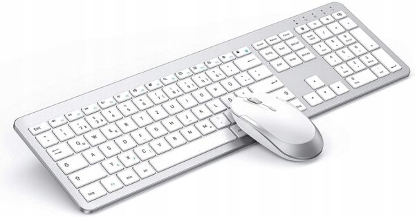 Seenda SK38-3 Zestaw Klawiatura Membranowa + Myszka Superpłaska Design Mac
