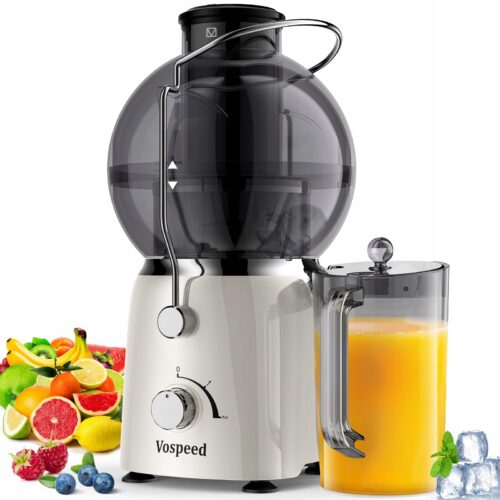 Sokowirówka 1400W Do Owoców I Warzyw Szeroki Wlot BPA Free VOSPEED
