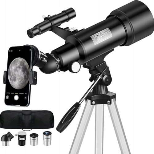 Teleskop astronomiczny, profesjonalny teleskop 70/400 mm dla początkujących