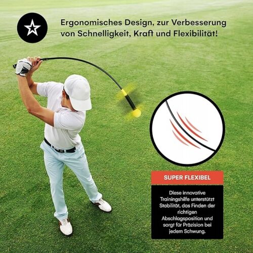 Trenażer uderzeniowy POWRX Golf wykonany z wytrzymałego materiału