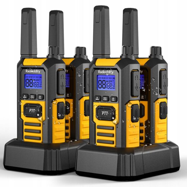 Walkie Talkie Wodoodporne IP67 PMR RADIODDITY HD-1