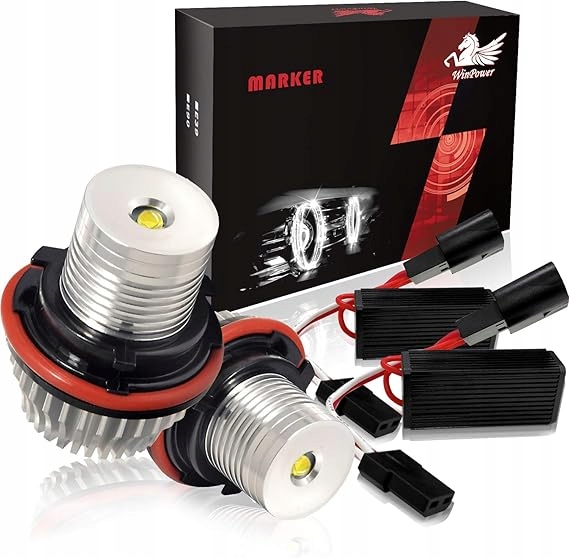 WinPower 10 W LED zestaw do konwersji halogenowej żarówki pozycyjne E39