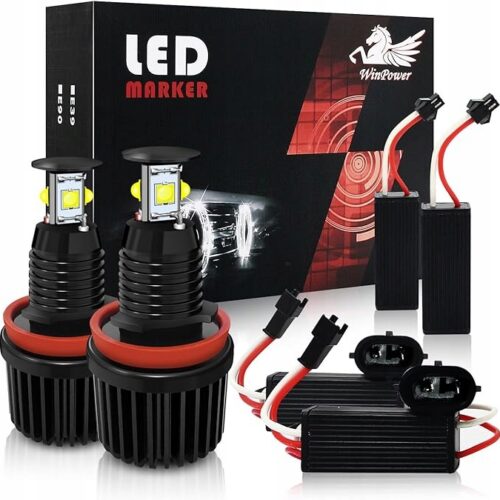 ZESTAW DO KONWERSJI HALOGENÓW WINPOWER H8 40W LED 2 SZTUKI XENON CANBUS E92
