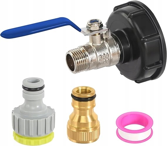 Zawor-kulowy-IBC-akcesoria-adapter-do-weza-ogrodowego-1-2-cala Zawór kulowy IBC, akcesoria, adapter do węża ogrodowego 1/2 cala