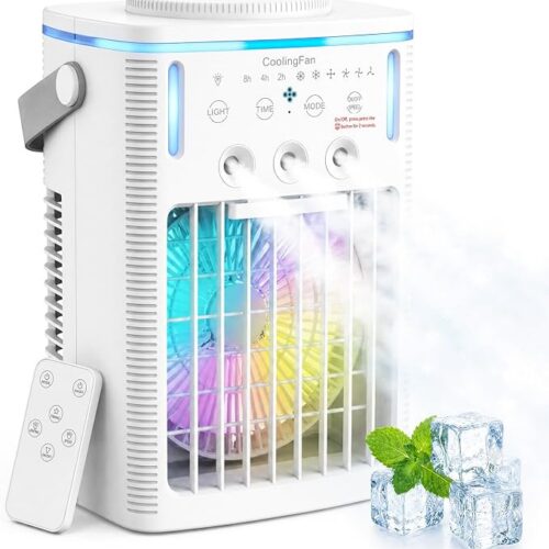 Mobilny klimatyzator 6 w 1, 1000 ml, przenośny klimatyzator