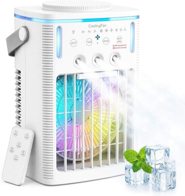 Mobilny klimatyzator 6 w 1, 1000 ml, przenośny klimatyzator