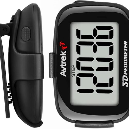 Krokomierz AVTREK 3D czarny